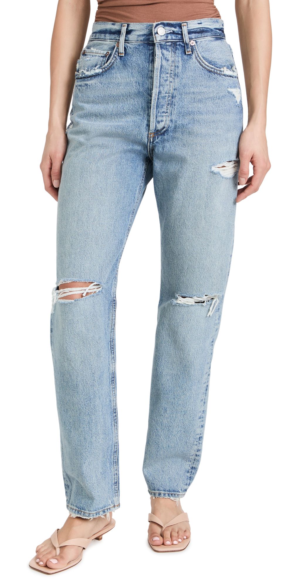 90's Mid Rise Loose Fit Jeans | Shopbop