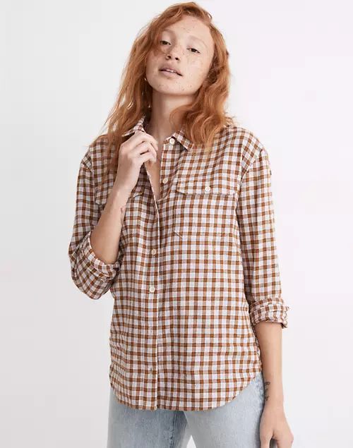 Flannel Flap-Pocket Button-Up Shirt in Archdale Plaid | Madewell