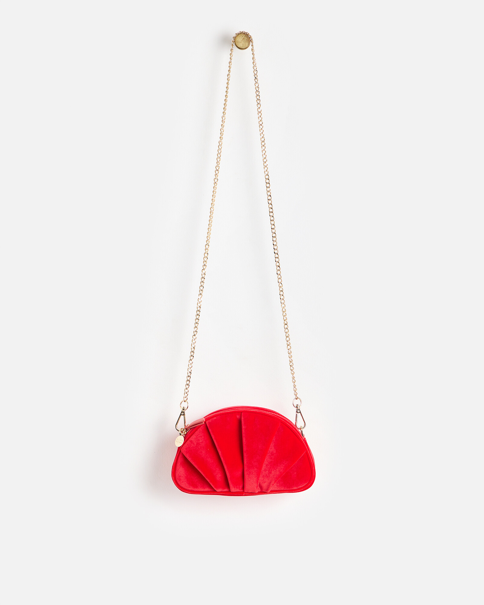 Pleated Croissant Clutch Bags | Oliver Bonas | Oliver Bonas (Global)