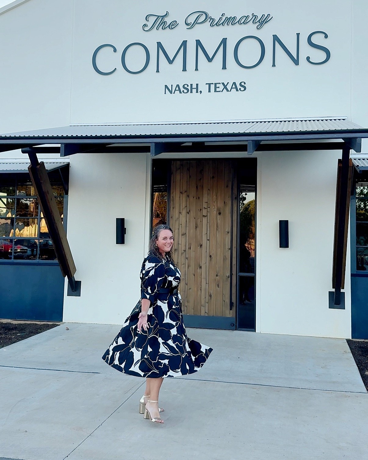 Easy date night dress that is classy and comfy! Plus, it has pockets! It also has excellent twirl factor and puffed sleeves. Perfect for October. 😉 🧡. 

#LTKSeasonal #LTKMidsize