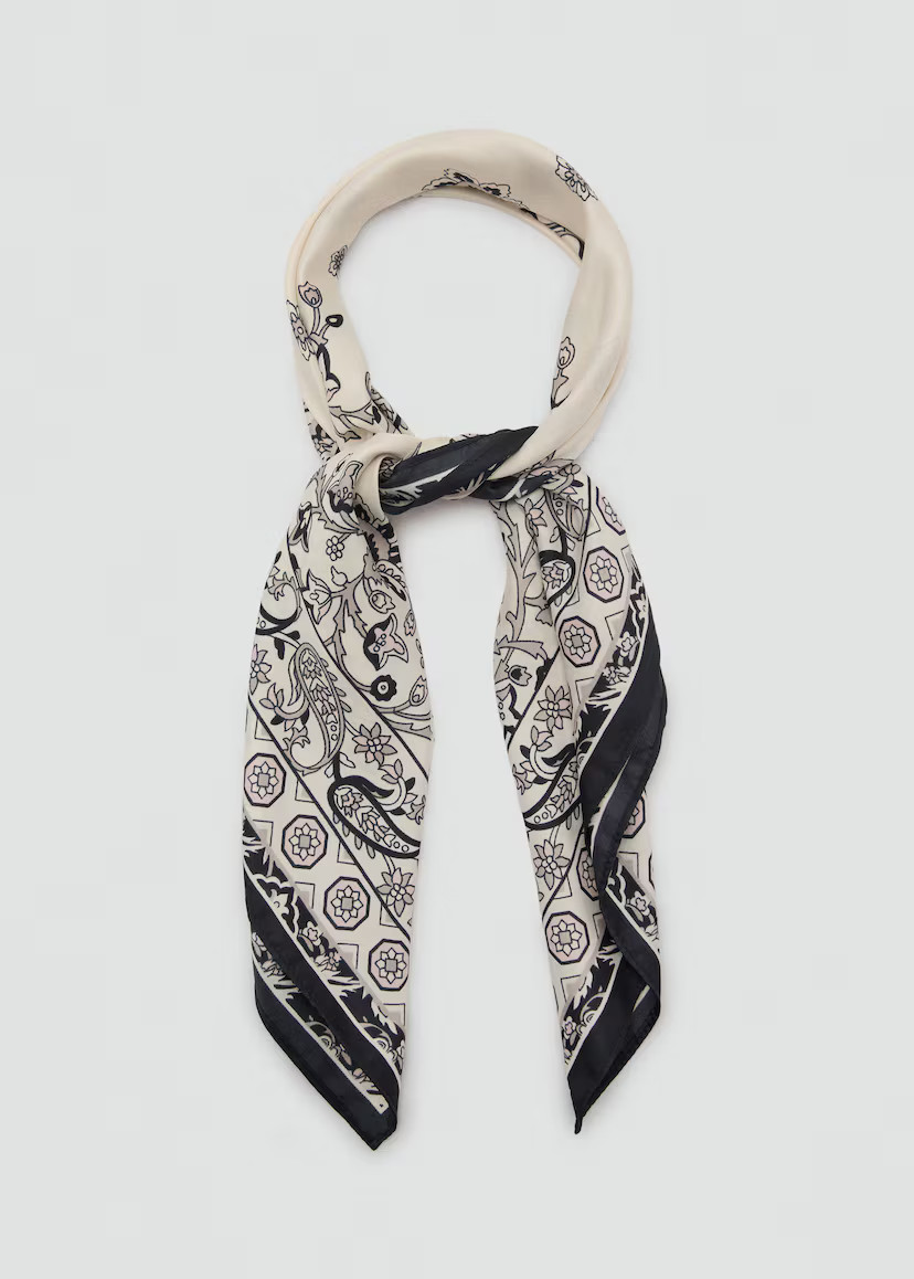 Paisley print scarf | MANGO (UK)