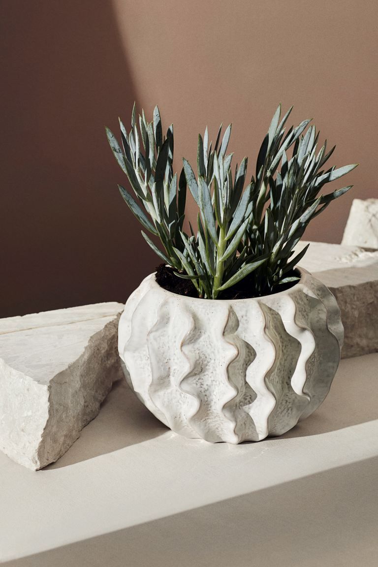 Stoneware Plant Pot | H&M (US + CA)