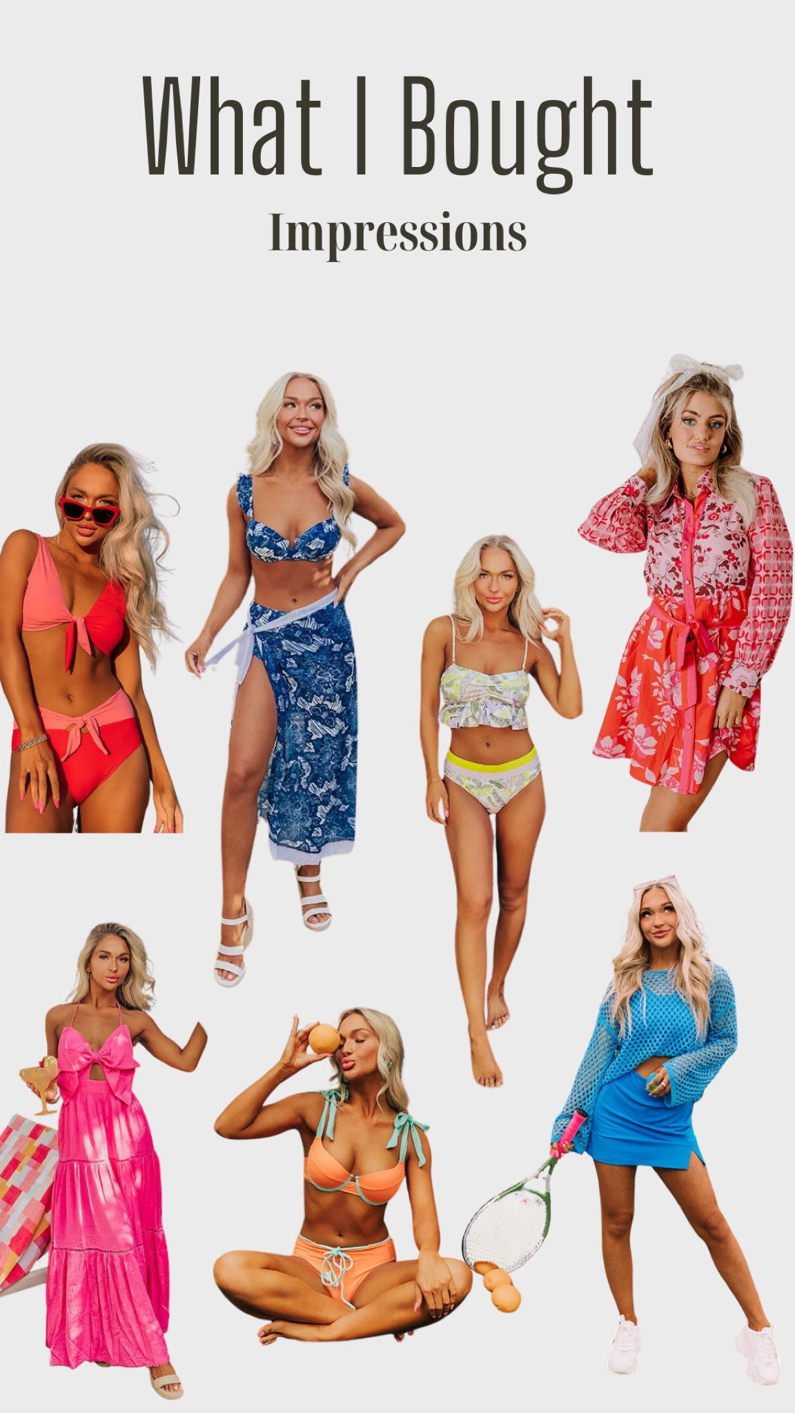 I am honestly obsessed with Impressions Spring and Summer looks. These were all perfection

#LTKSeasonal #LTKswim #LTKmidsize