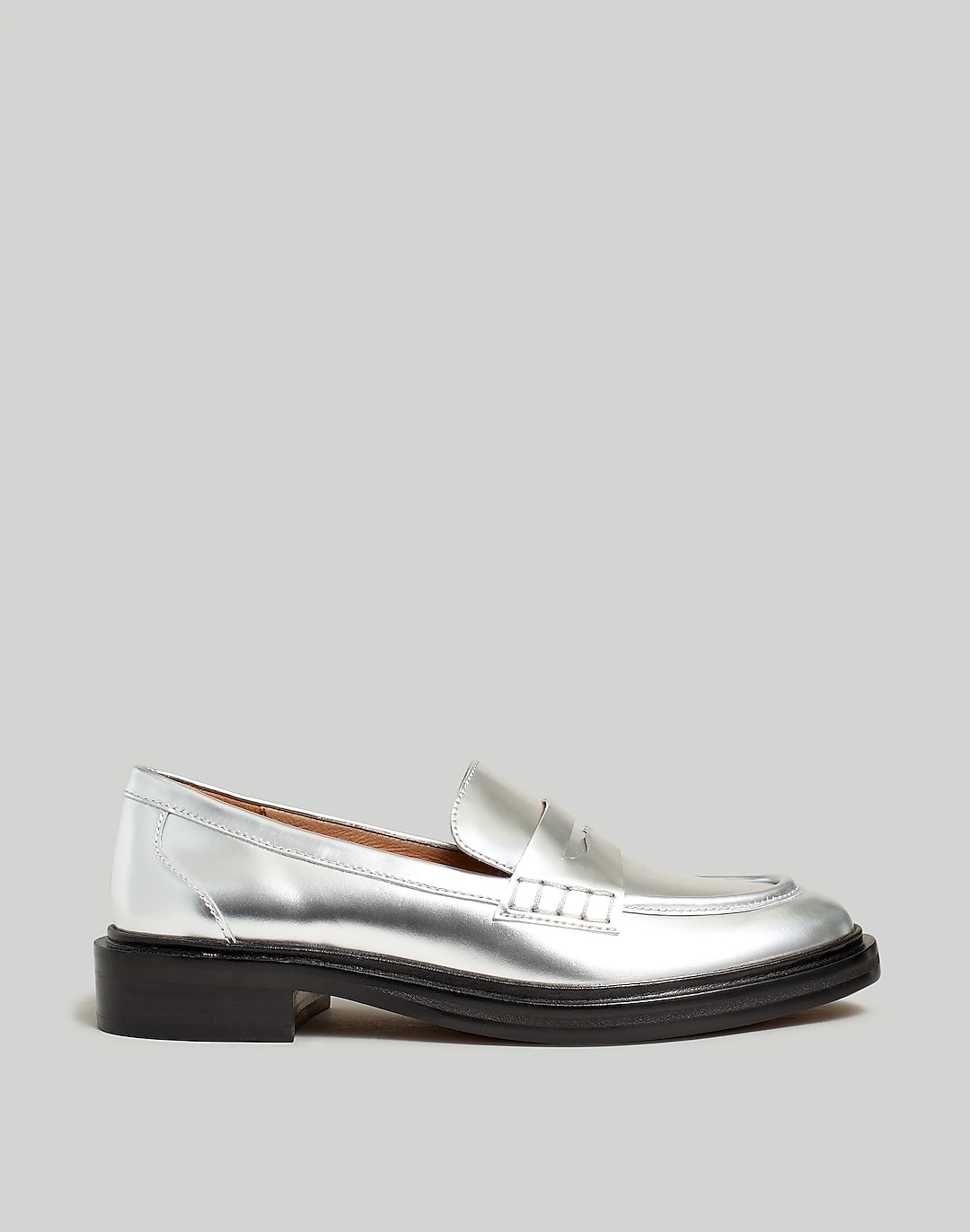 The Vernon Loafer in Specchio Leather | Madewell