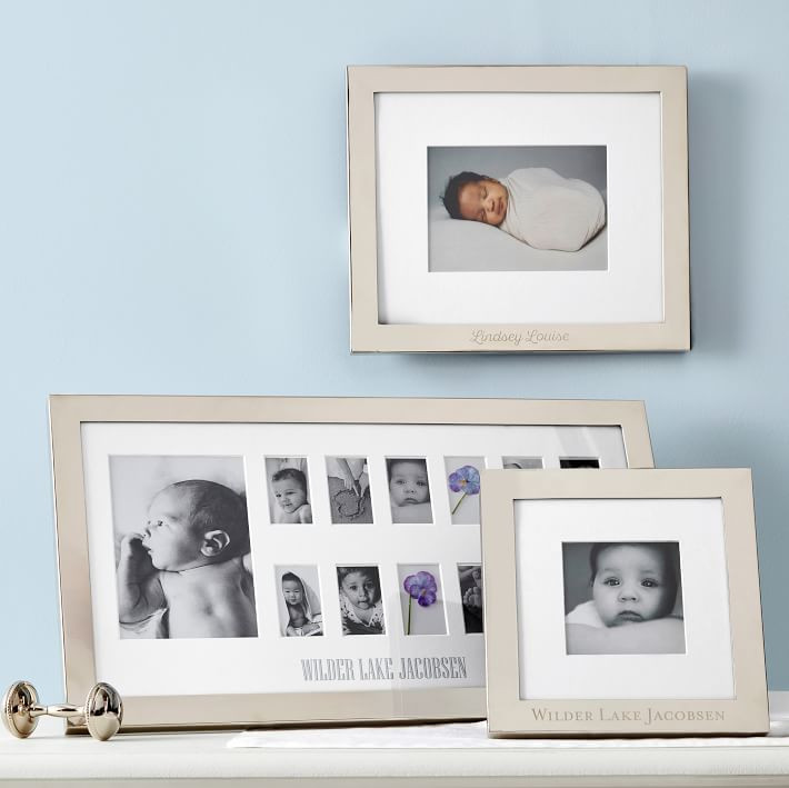 Silver 5x7 Photo Frame | Mark and Graham