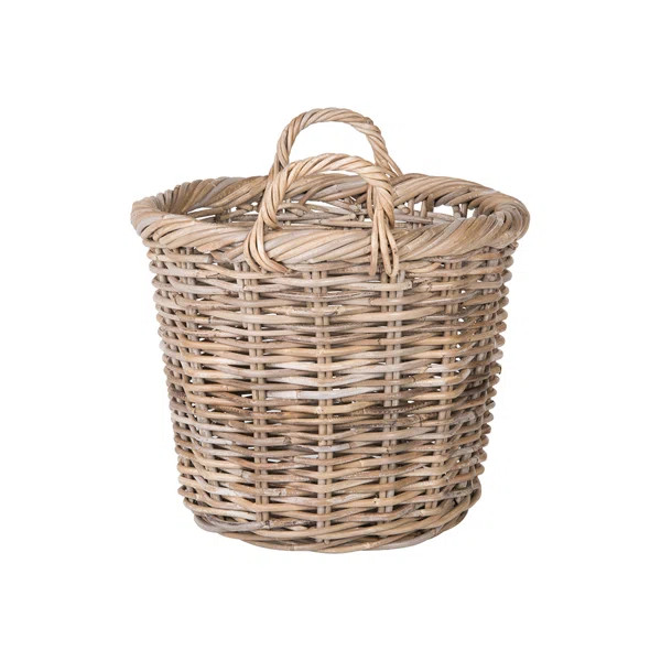 Ayriauna Round Rattan Basket | Wayfair North America