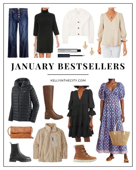 January Bestsellers 

These are pieces I’ve either loved for a long time, like the popular Kenzo Dress, or recent finds, like the Revitabrow Eyebrow Conditioner, that I cannot recommend enough!

#LTKunder100 #LTKFind #LTKunder50