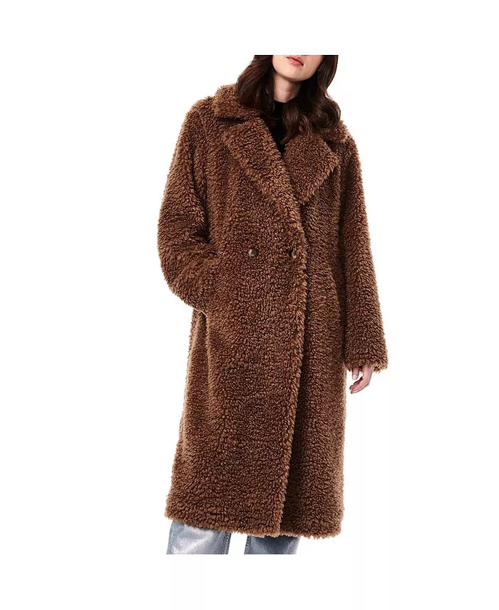 Women's Long Faux Fur Coat | Macy's