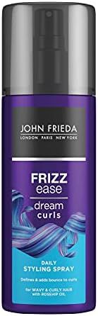 John Frieda Frizz Ease Dream Curls Daily Styling Spray 200 ml for Naturally Wavy & Curly Hair | Amazon (UK)