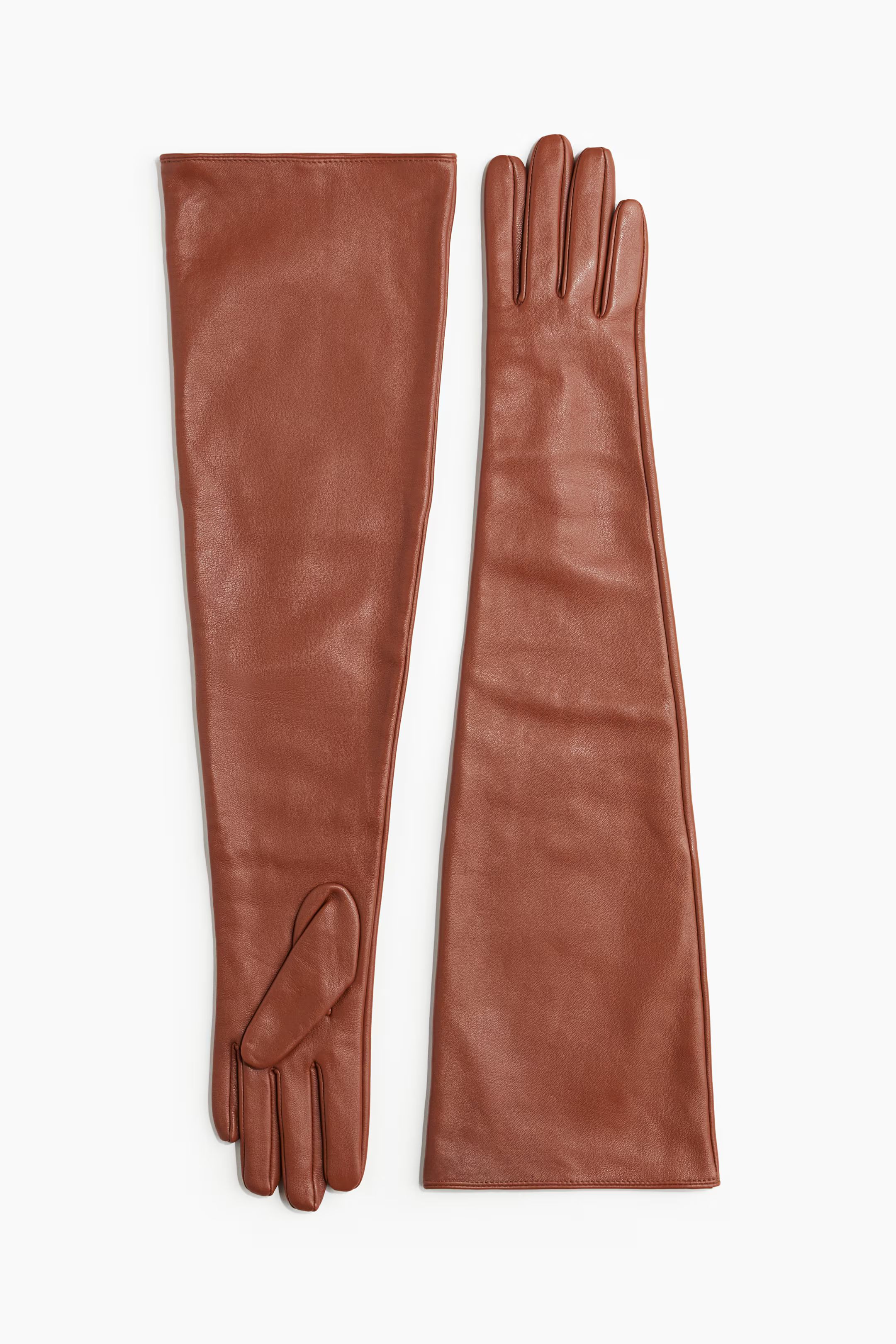 Long Leather Gloves | H&M (US + CA)