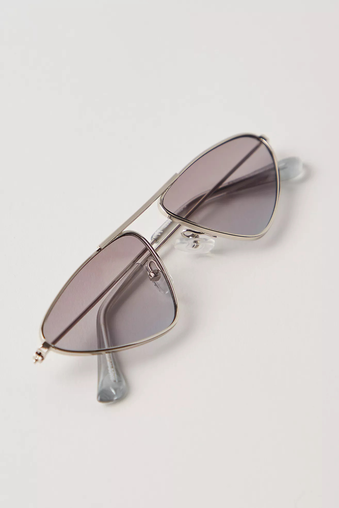 Zoey Slim Aviator Sunglasses | Free People (Global - UK&FR Excluded)