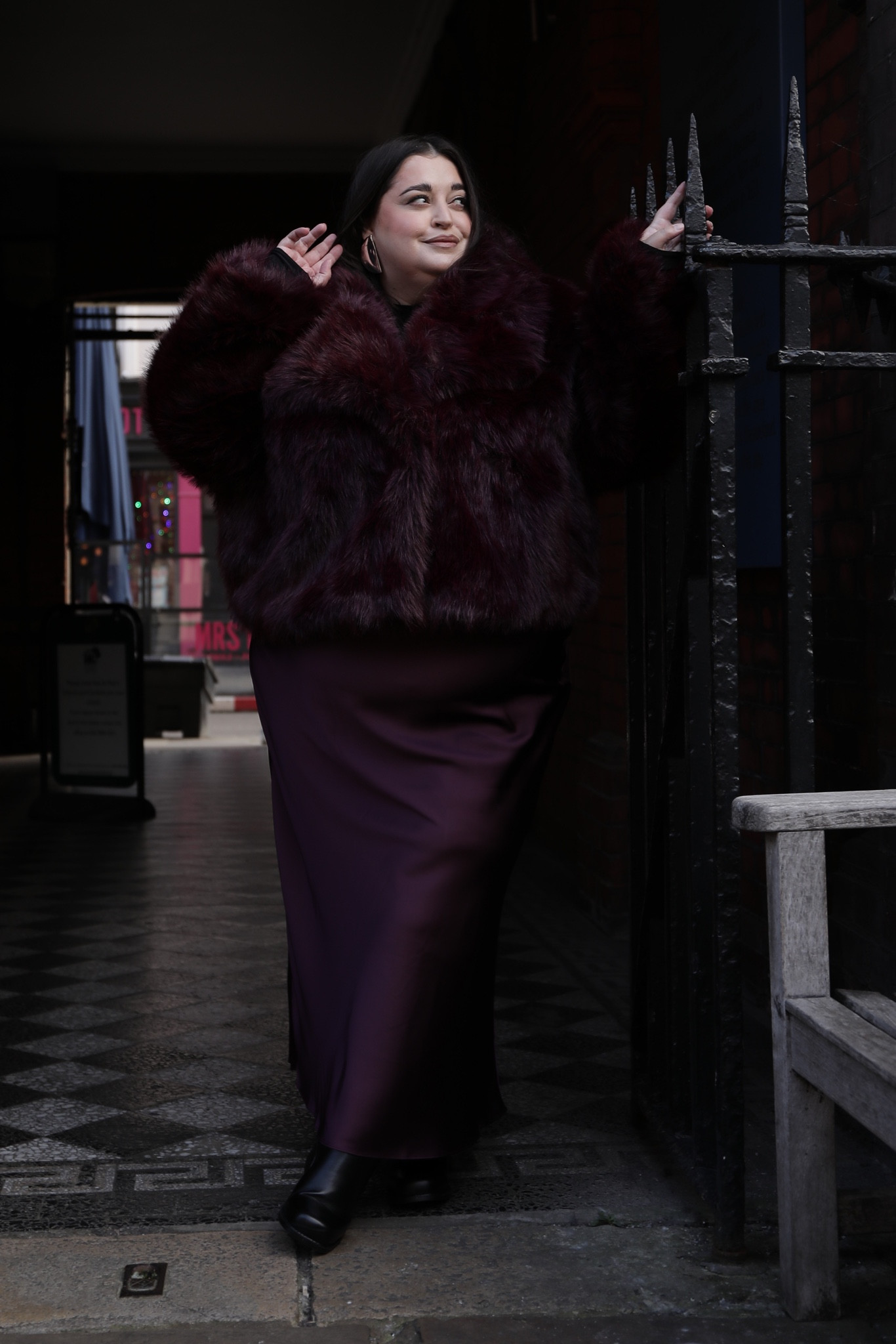 This particular burgundy skirt has sold out but I found some similar
skirts 🍇

Plus size satin skirt 

#LTKplussize #LTKpartywear #LTKuk