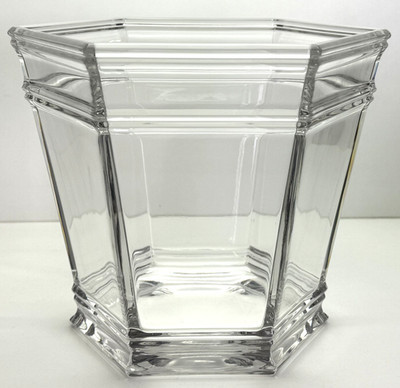 Tiffany & Co - 6-Sided Windham Crystal Ice Champaign Cooler Bucket | eBay US