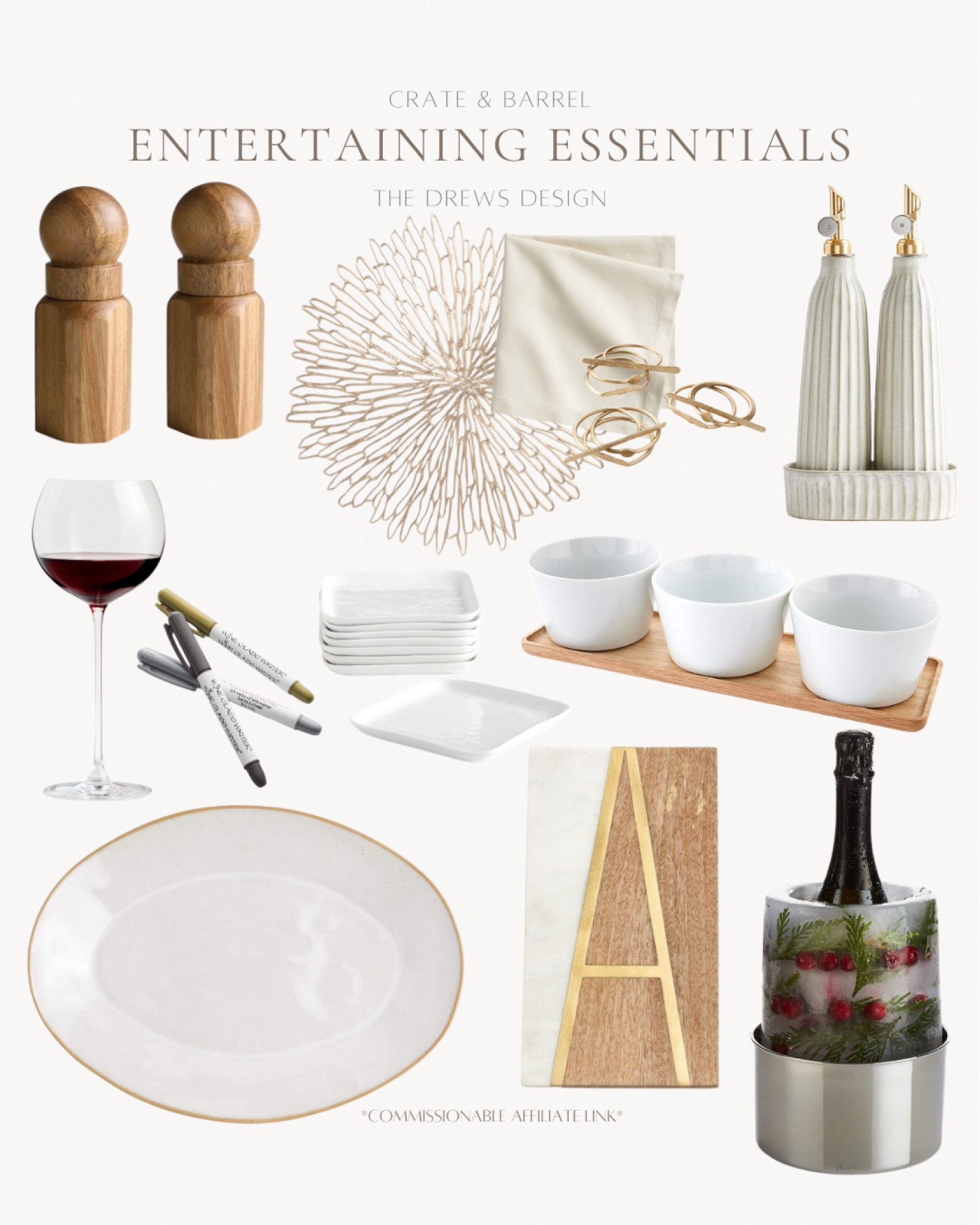 Crate & Barrel Entertaining Essentials

‘Tis the season for entertaining! These essentials will make hosting your guests so fun. Most of them are included in their sale happening right now! 



#LTKSaleAlert #LTKHome #LTKStyleTip