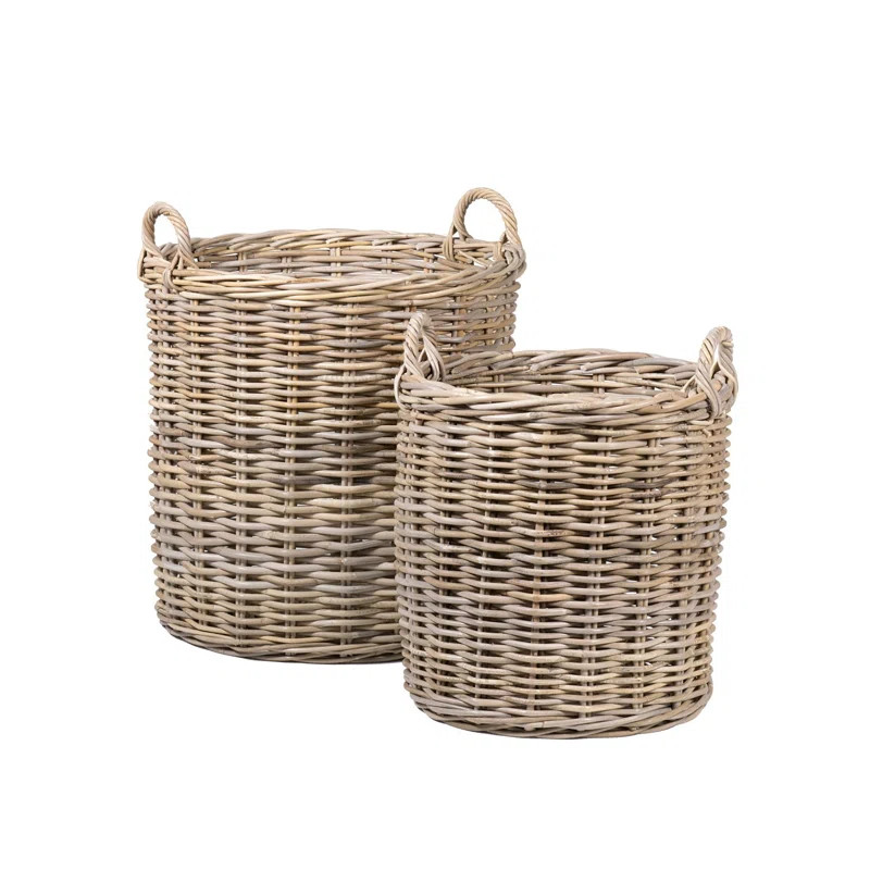 Rosalind Wheeler Moana Rattan Basket | Wayfair North America