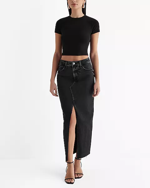 High Waisted Black Ripped Straight … curated on LTK