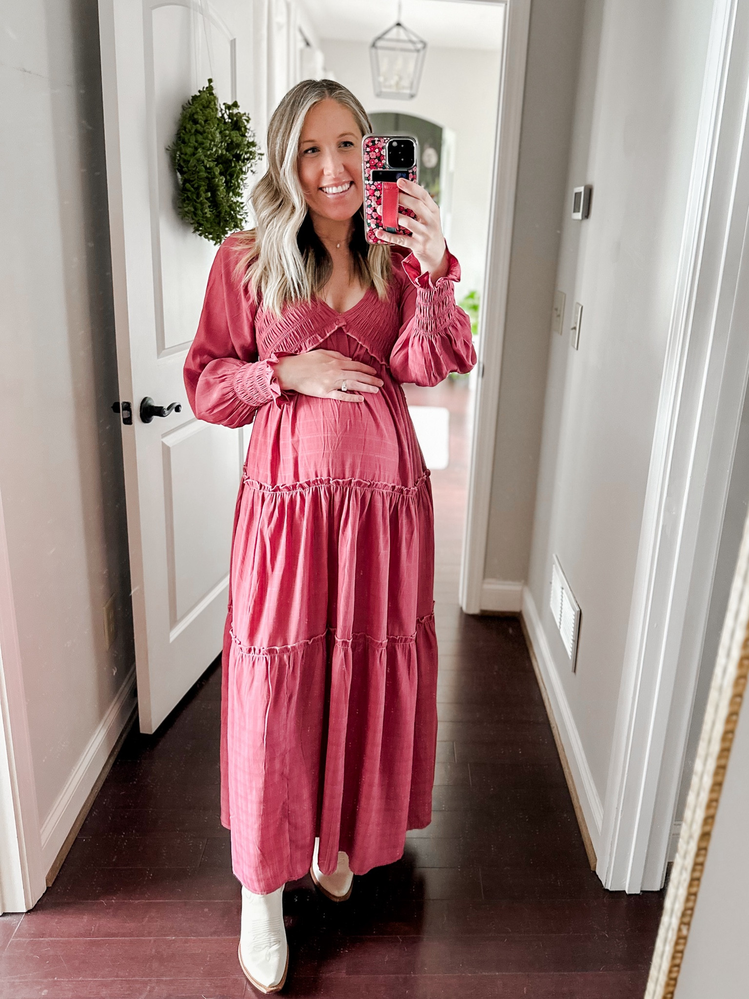 Bump friendly and super comfy dress for a shower, wedding or date night. The best Amazon find! 

#LTKbump #LTKSpringSale #LTKfindsunder50