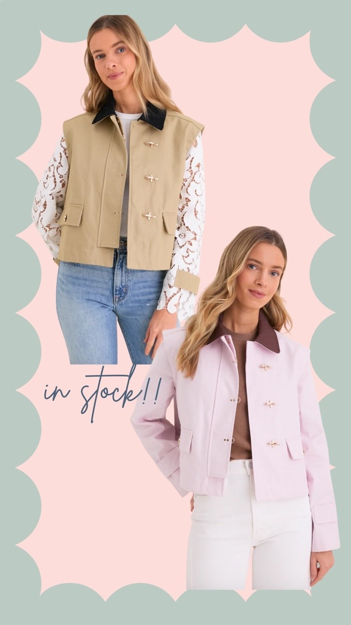 The cutest utility jackets from Hill House are mostly IN STOCK!! 

#LTKSeasonal