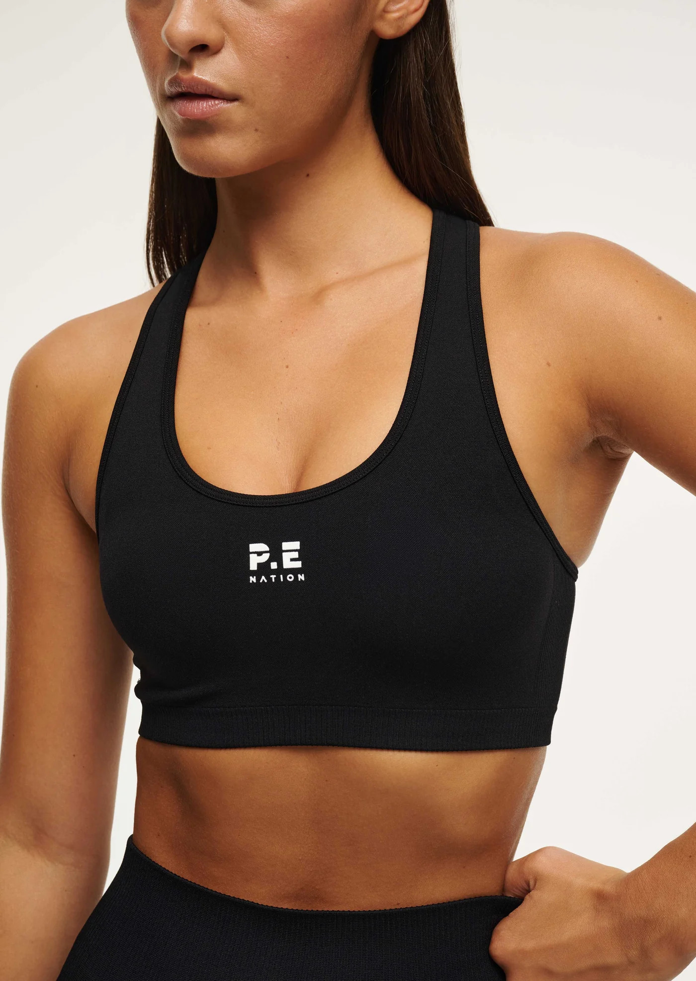 Restore Seamless Sports Bra | Black | P.E Nation | P.E Nation US