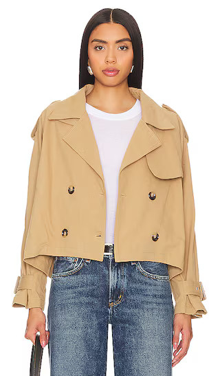 Emma Jacket in Khaki | Revolve Clothing (Global)