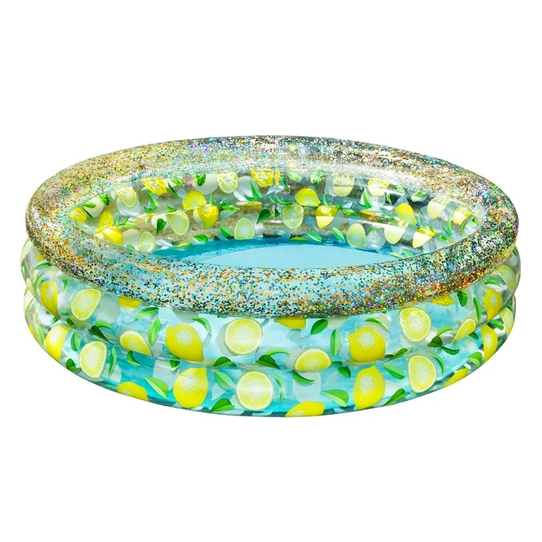 PoolCandy Inflatable Lemon Sunning Pool | Walmart (US)