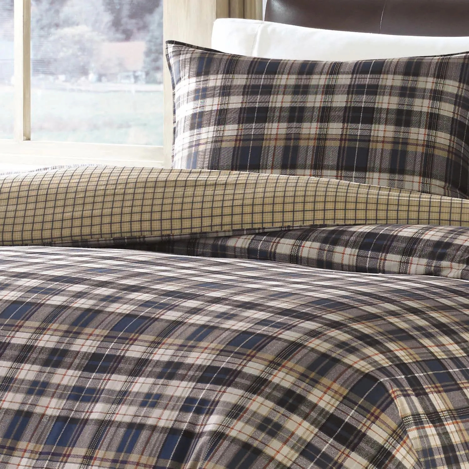 Eddie Bauer Port Gamble Cotton Duvet Cover Set | Bed Bath & Beyond