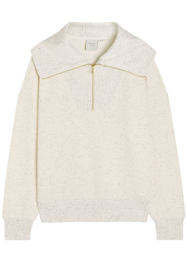 Catherine half-zip stretch-jersey sweatshirt | Harvey Nichols