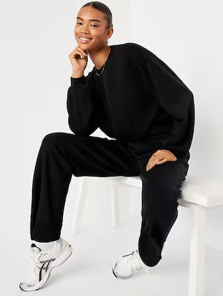 Bounce Fleece Twist-Front Top | Old Navy (US)