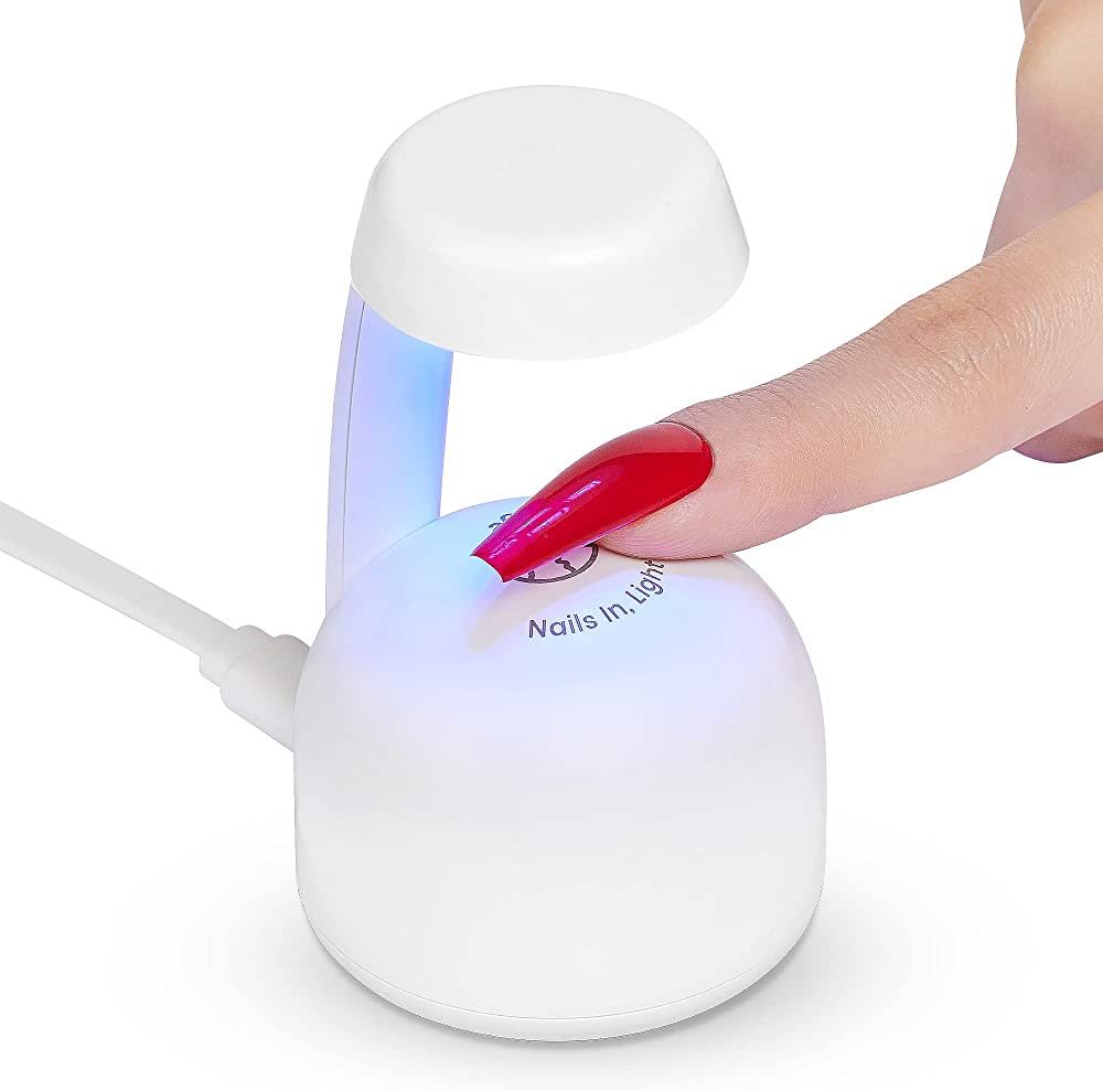 Beetles Mini Nail LED Lamp, Innovative Gel Nail Lamp with Smart Sensor for Easy and Fast Nal Exte... | Amazon (US)