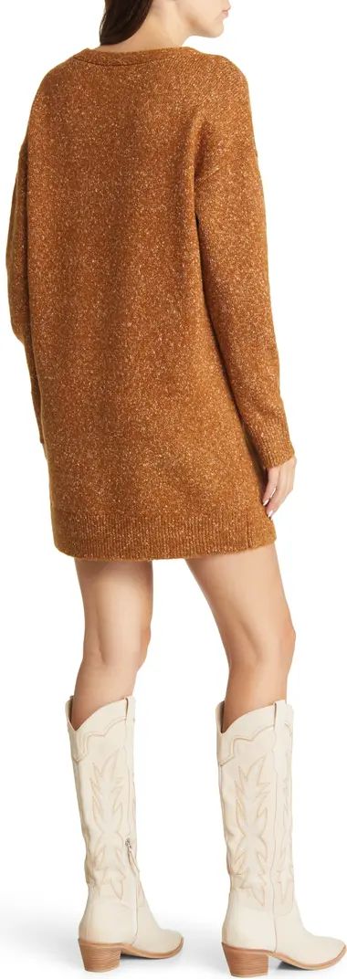 Oversize Long Sleeve Sweater Dress | Nordstrom