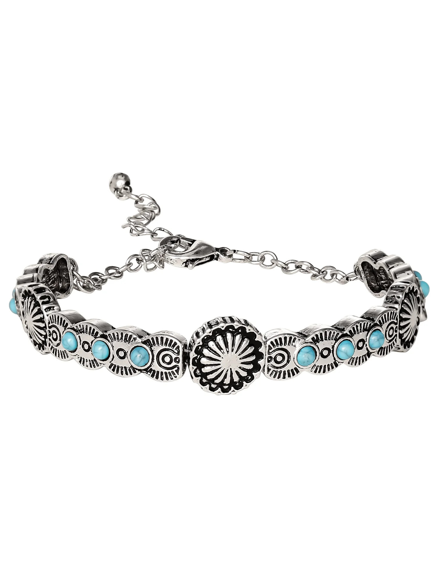 Jessica Simpson Turquoise Stone Bracelet | Walmart (US)