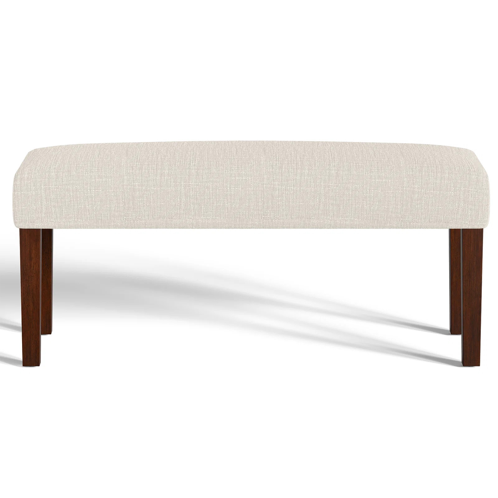 44"Wide Upholstered Accent Bench with Solid Legs,Entryway Stool | Wayfair North America