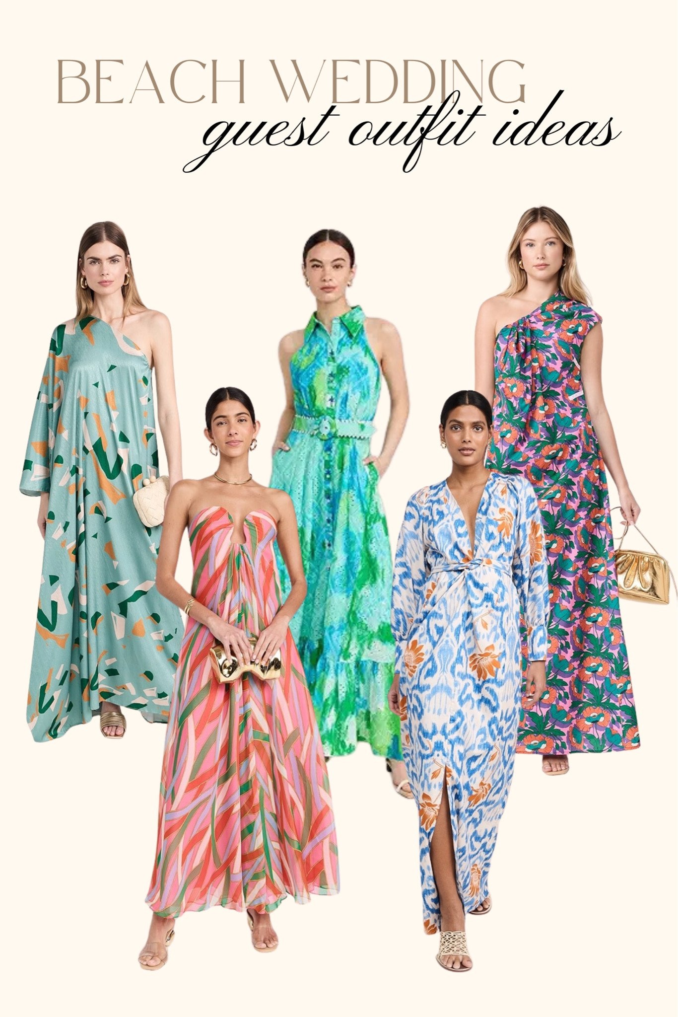 These beach wedding guest outfits are perfect for being elegant and breezy, reflecting the relaxed atmosphere of the beach while still honoring the formality of the occasion.

#LTKparties #LTKstyletip #LTKwedding