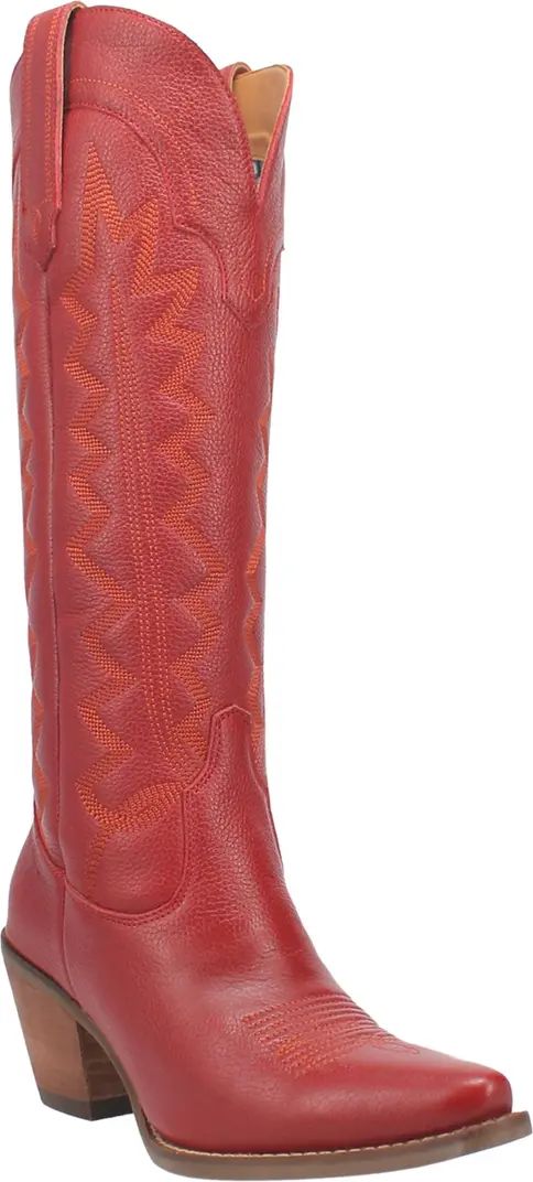 Knee High Western Boot (Women) | Nordstrom