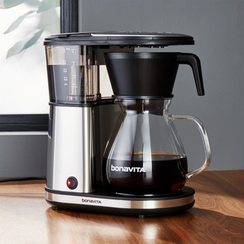 Bonavita 8-Cup Glass Carafe Coffee Maker | Crate & Barrel