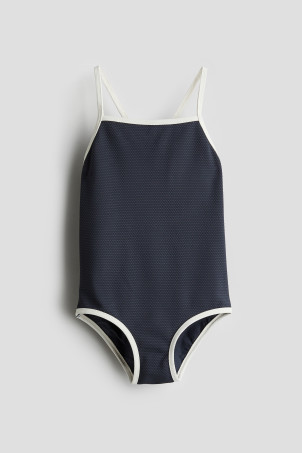 Patterned Swimsuit - Cream - Kids | H&M US | H&M (US + CA)