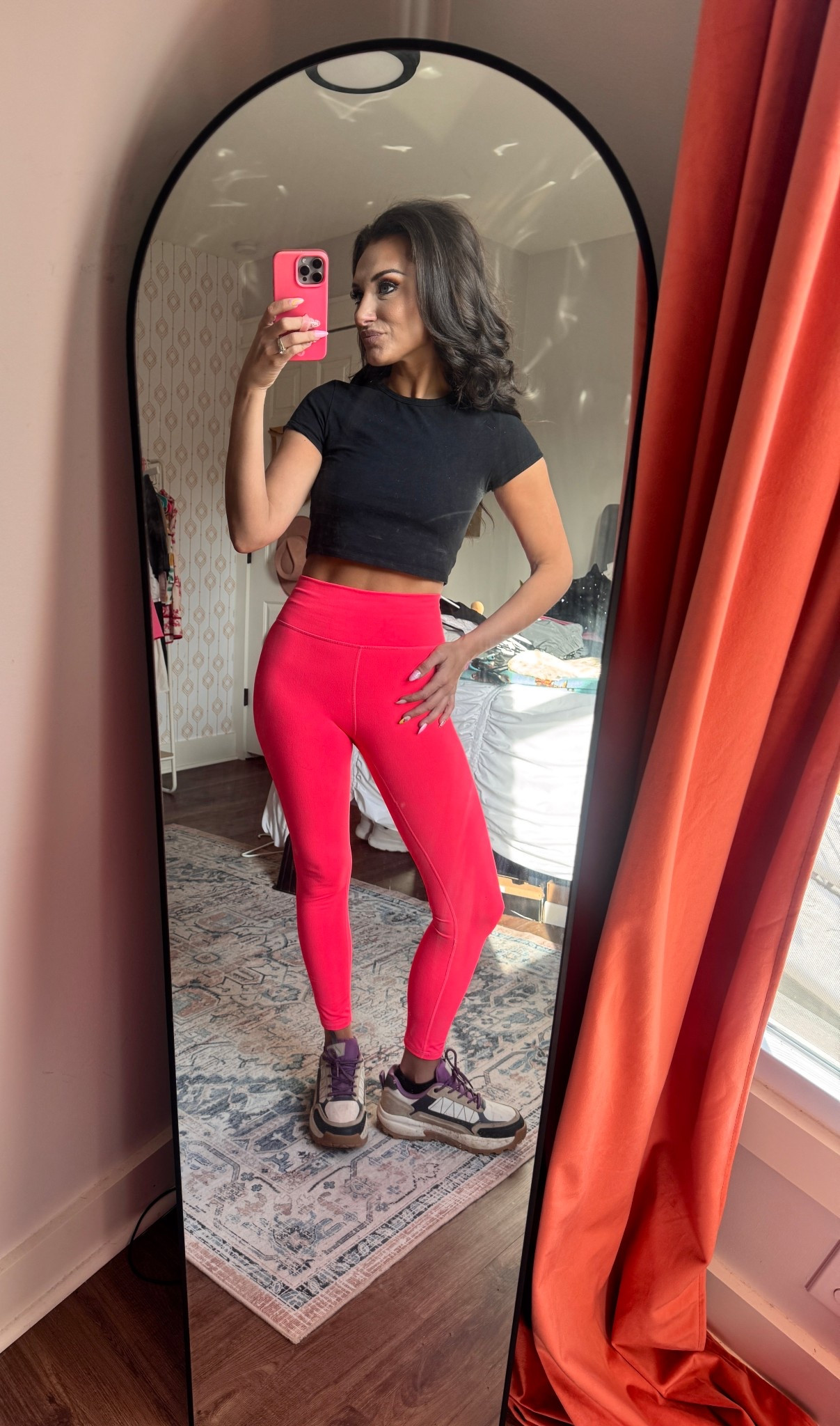 My daily uniform! Fabletics Powerhold leggings are my go-to fit. The perfect combo of comfortable and resistance. Couldn’t pass up this color! These tees come in a 4 pack for under $15! Lots of color options available. 

My hiking shoes are sold out (linked here in case your size pops back up!) but I added a few colorful options here! 



#LTKootd #LTKmorningroutine #LTKfitnessgoals