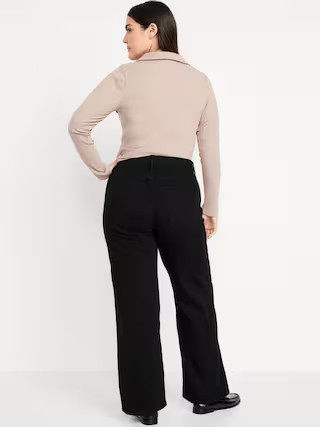 High-Waisted Wow Wide-Leg Jeans | Old Navy (US)