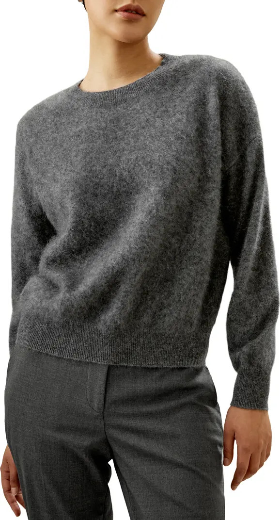 Classic Round Neck Cashmere Sweater for Women | Nordstrom