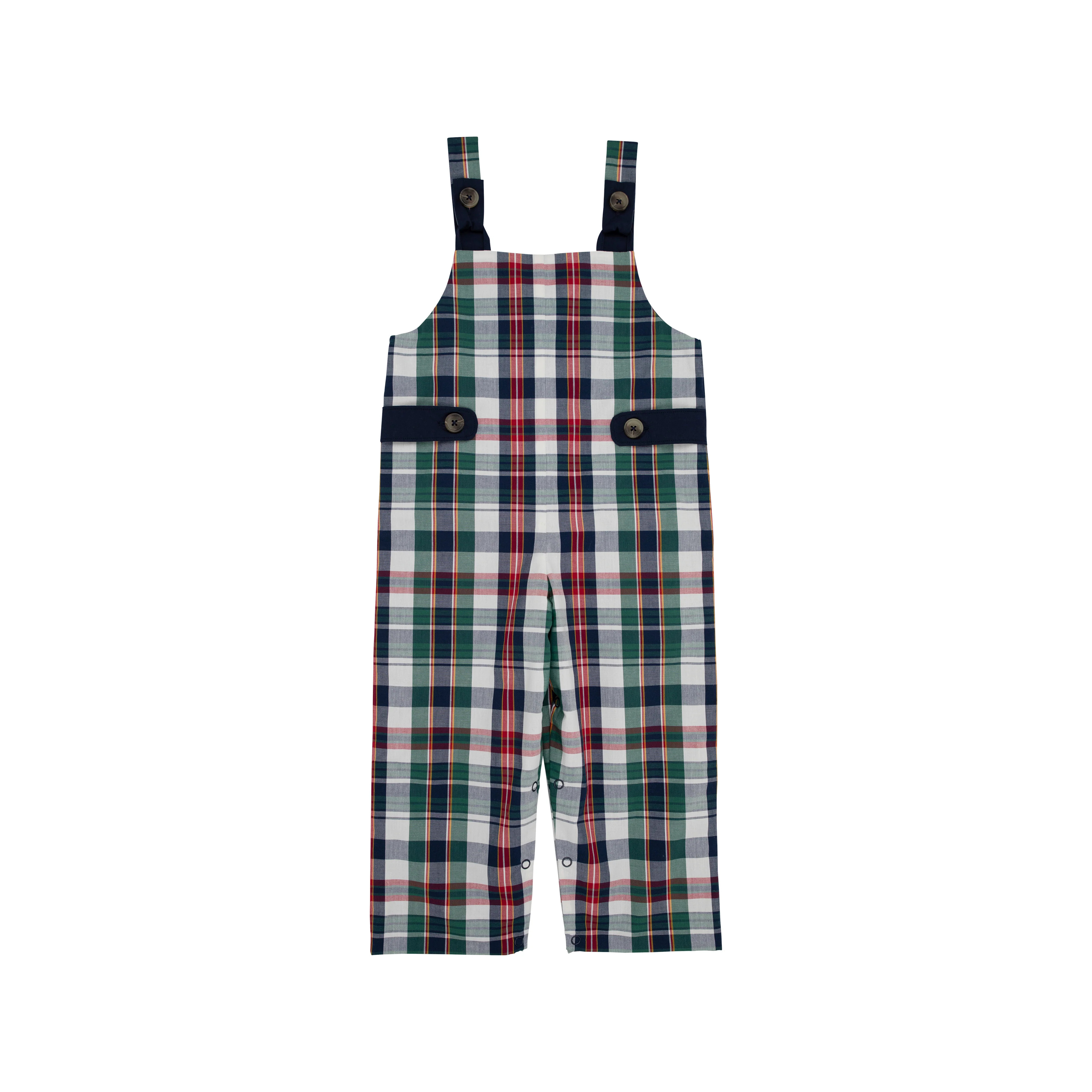 Ivy League Longall - Field Park Plaid with Nantucket Navy | The Beaufort Bonnet Company