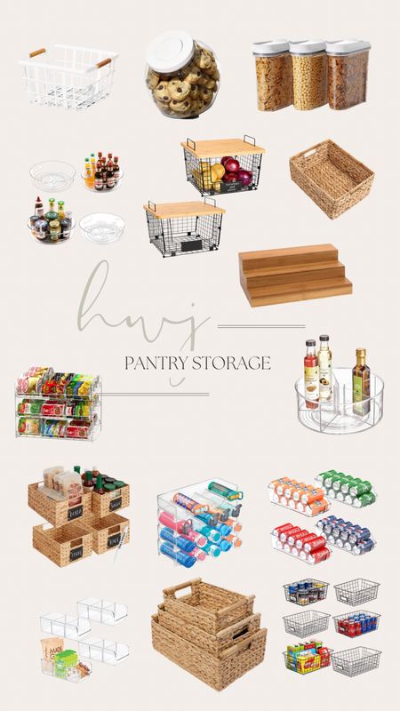 Some of my favorite pantry organization solutions 

#LTKhome #LTKunder50