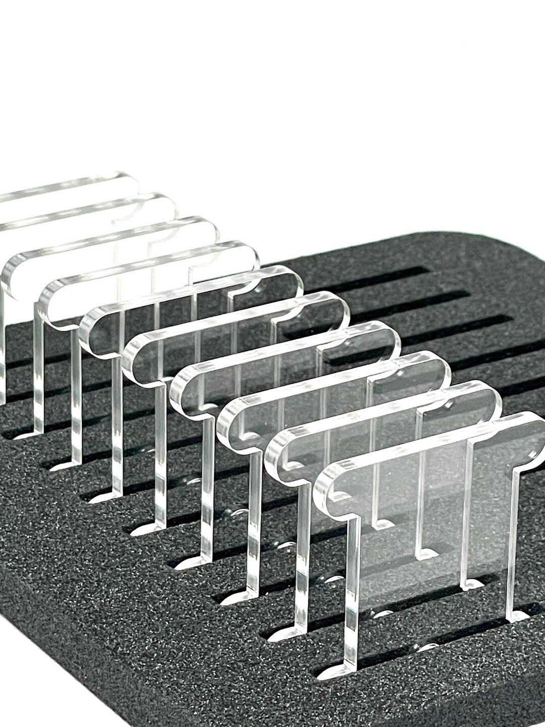 CLEAR 3mm Acrylic Bobbins sets of 24, 60 or 84 Bobbins Blank - Etsy | Etsy (US)