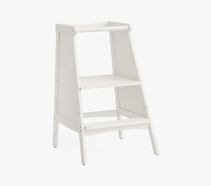 Adjustable Height Wood Toddler Tower | Pottery Barn Kids