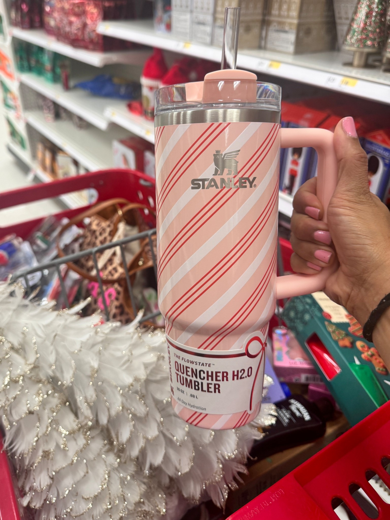 Pink candy cane Christmas Stanley is here and soooo cute! #christmas #stanley #giftguide

#LTKGiftGuide #LTKHoliday #LTKSeasonal