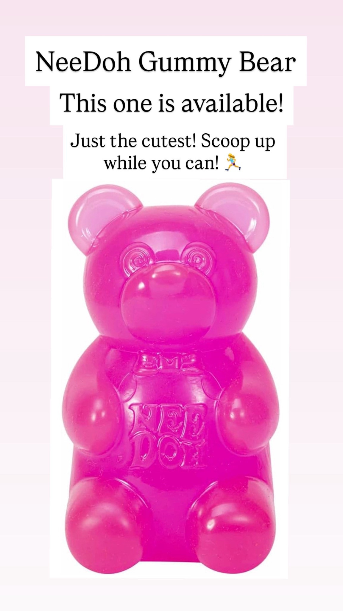 NeeDoh Gummy Bear

#LTKKids