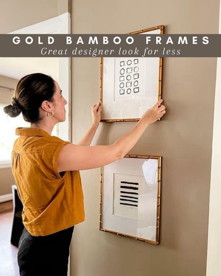I love these bamboo frames from Amazon! So pretty and such a great price!

Picture frame, gold frame, bamboo frame, wall art, wall decor, Living room, bedroom, guest room, dining room, entryway, seating area, family room, curated home, Modern home decor, traditional home decor, budget friendly home decor, Interior design, look for less, designer inspired, Amazon, Amazon home, Amazon must haves, Amazon finds, amazon favorites, Amazon home decor #amazon #amazonhome



#LTKFindsUnder50 #LTKHome #LTKStyleTip