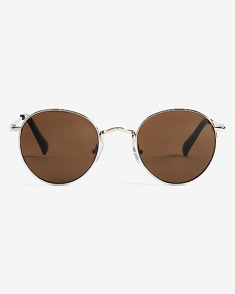 Round Frame Sunglasses | Express