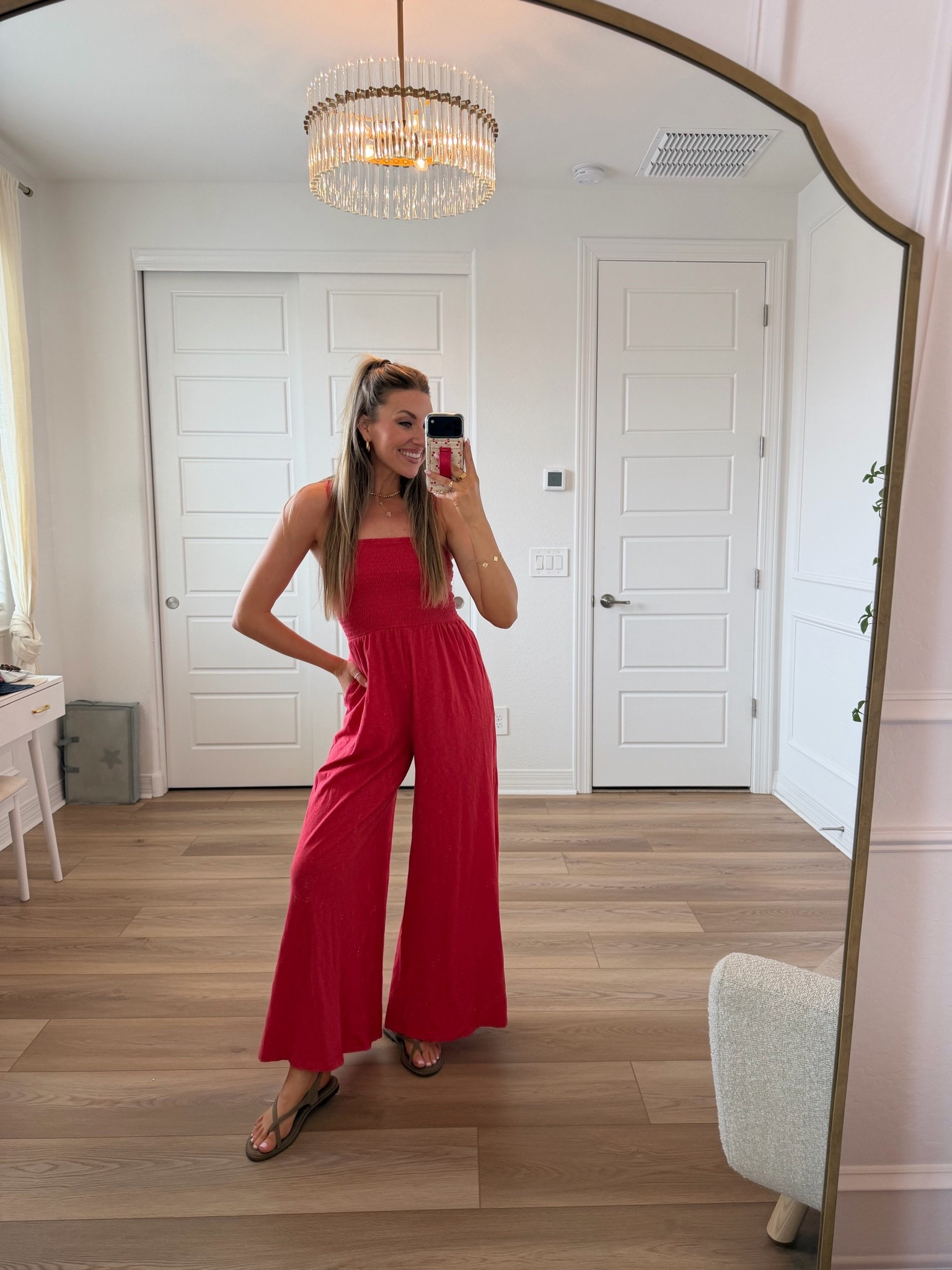 Cute and comfy jumpsuit!! @ae wearing a small!