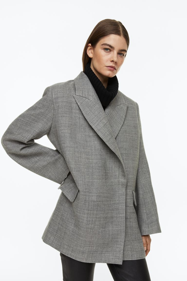 Double-breasted blazer | H&M (UK, MY, IN, SG, PH, TW, HK)