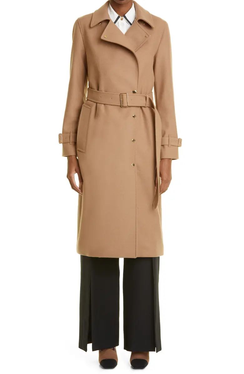 Burberry Newickwol Wool & Cashmere Trench Coat | Nordstrom | Nordstrom